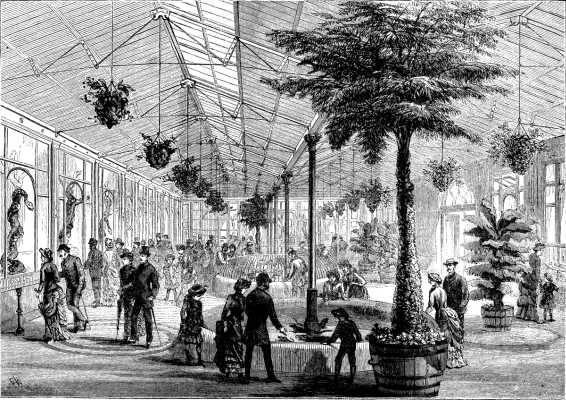 THE ZOOLOGICAL SOCIETY'S GARDENS. THE NEW REPTILE HOUSE.