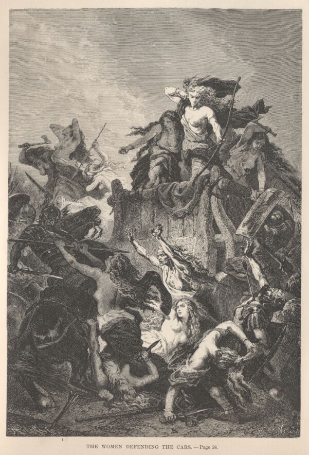 The Women Defending the Cars——58