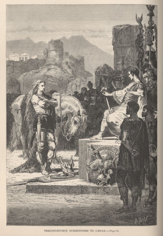 Vercingetorix Surrenders to Caesar——81