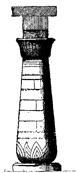 Fig 63.--Column with campaniform capital, Ramesseum. 