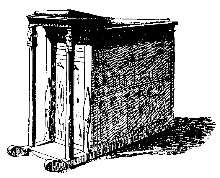 Fig 112.--Naos of wood in the Museum at Turin. 