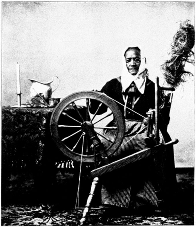 MAM' SARAH. "Sumfin' in my elbers en knees keeps on goen. I never gits tired—I likes it."