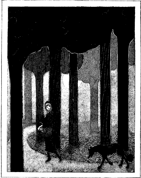 WHERE ARE YOU GOING SO EARLY, LITTLE RED RIDING HOOD.