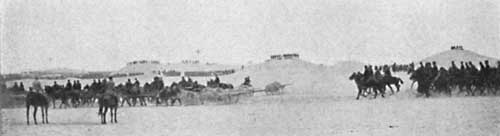 Review of French troops