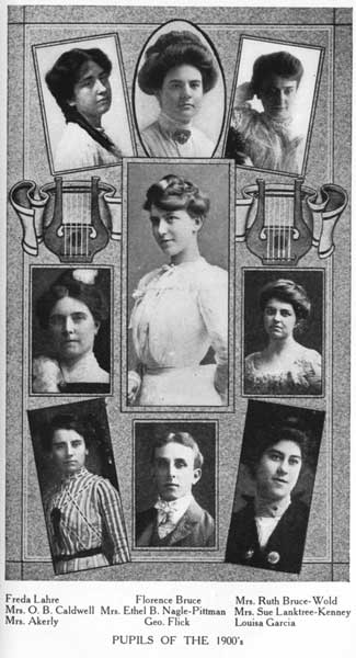 Pupils of the 1900's Pupils of the 1900's