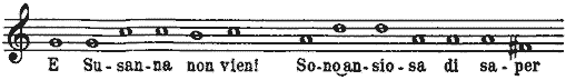 E Susanna non vien! Sono ansiosa di saper E Susanna non vien! Sono ansiosa di saper
