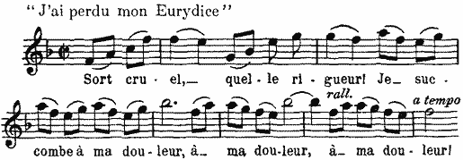 J'ai perdu mon Eurydice J'ai perdu mon Eurydice
