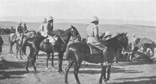 General White And Staff On Black Monday.