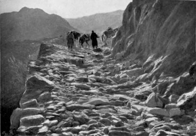 The Track along the Kohrut Dam.