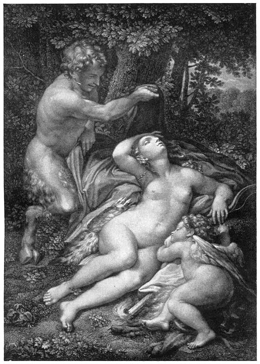 Antiope en Jupiter.