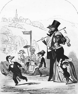 THE WALK TO HIGHGATE.