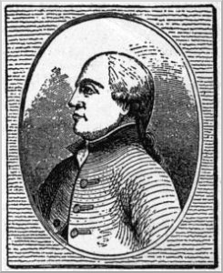 LIEUTENANT-GENERAL BURGOYNE. From an English print, 1733.