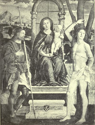 Madonna and Child with Saints.