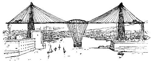 STRANGE BRIDGE AT MARSEILLES.