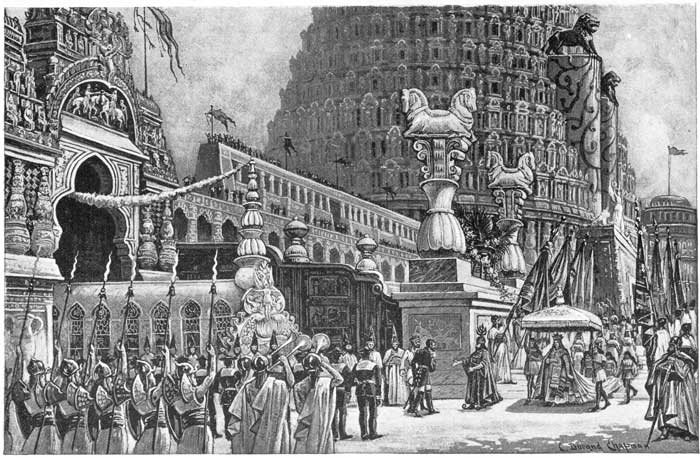 THE KING EMBRACED ME, AND I KISSED THE HAND OF HER MAJESTY.