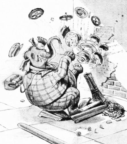 The mechanism becomes so heated as to cause the machine to burst,