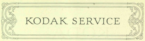 KODAK SERVICE