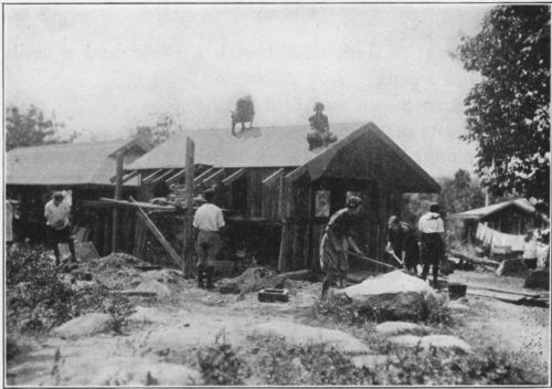 The Builders. House built entirely by Girl Scouts