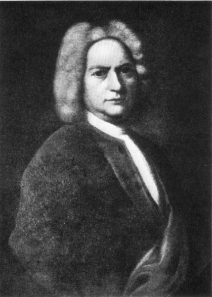 Johann Sebastian Bach. About 1720. (From the picture by Johann Jakob Ihle, in the Bach Museum, Eisenach). Johann Sebastian Bach