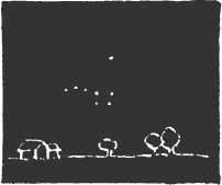 Below the pole star in Autumn.