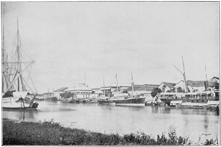 River Pasig, showing Russell and Sturgis’s former office.