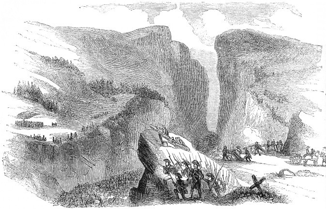 THE GORGE OF NEUMARKT.