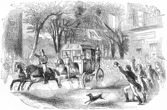 THE TRIUMPHAL JOURNEY.