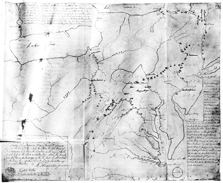 Frontier Forts and Blockhouses in 1756