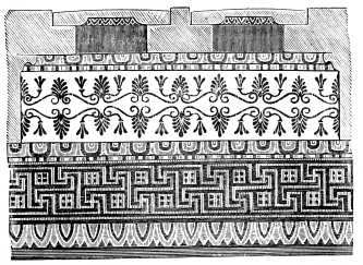 Fig. 140.—Painting upon the Pteroma of the Temple of Theseus.