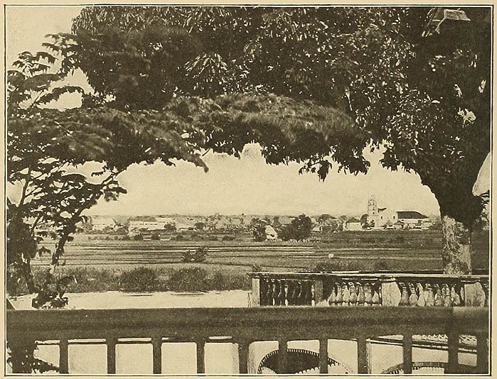 Balcony of Manila Jockey Club, Overlooking Pandacan.