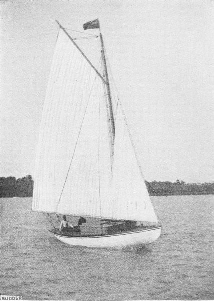 Shoal-draught sloop