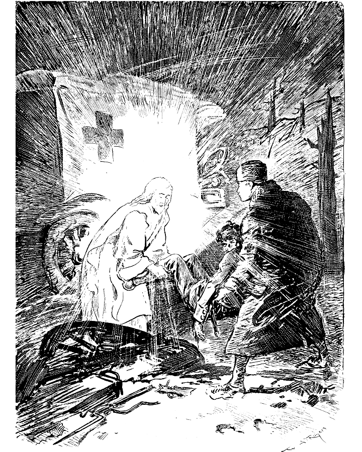 Jesus as an ambulance driver.