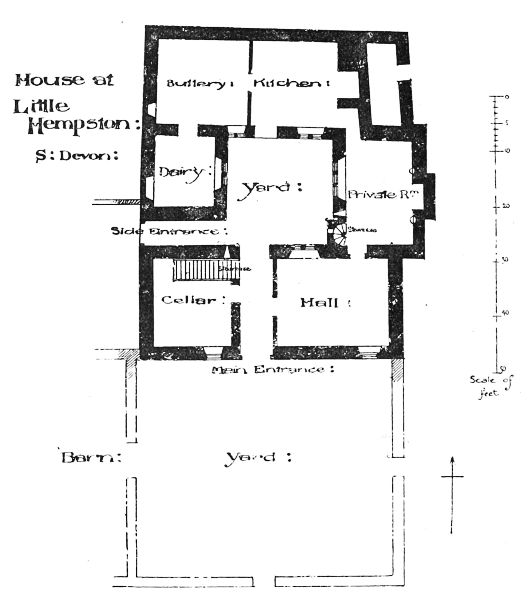 House at Little Hempston : S: Devon: