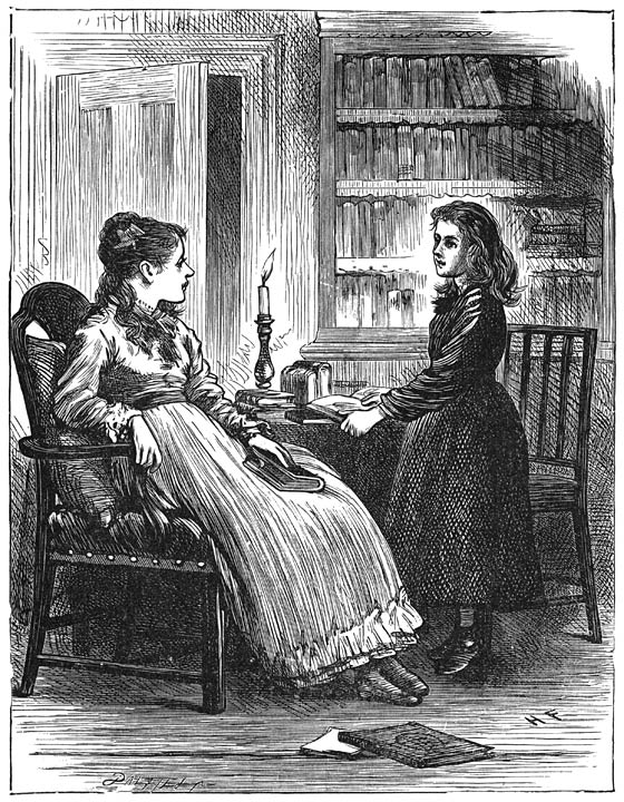 „HET ZOU EEN GELUK VOOR MIJ WEZEN ALS IK NAAR U GELEEK, MISS LOUISA!” (Blz. 27).