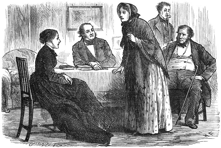 „GIJ HEBT MIJ VROEGER NOG EENS GEZIEN, MEVROUW,” ZEIDE RACHEL. (Blz. 119).