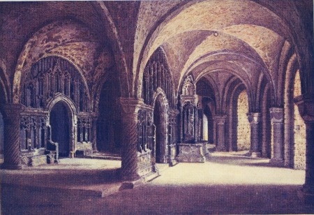 Image unavailable: THE CHAPEL OF “OUR LADY” IN THE UNDERCROFT, CANTERBURY CATHEDRAL