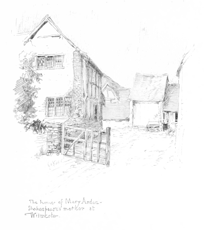 Image unavailable: The Home of Mary Arden.