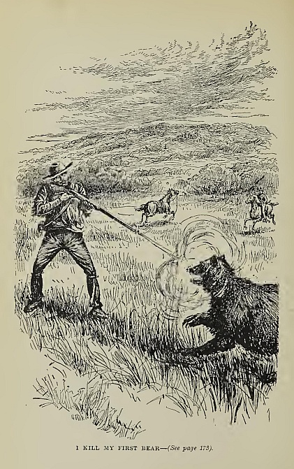 I KILL MY FIRST BEAR