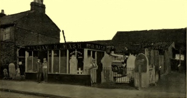 Photograph of William H. Marsh’s establishment