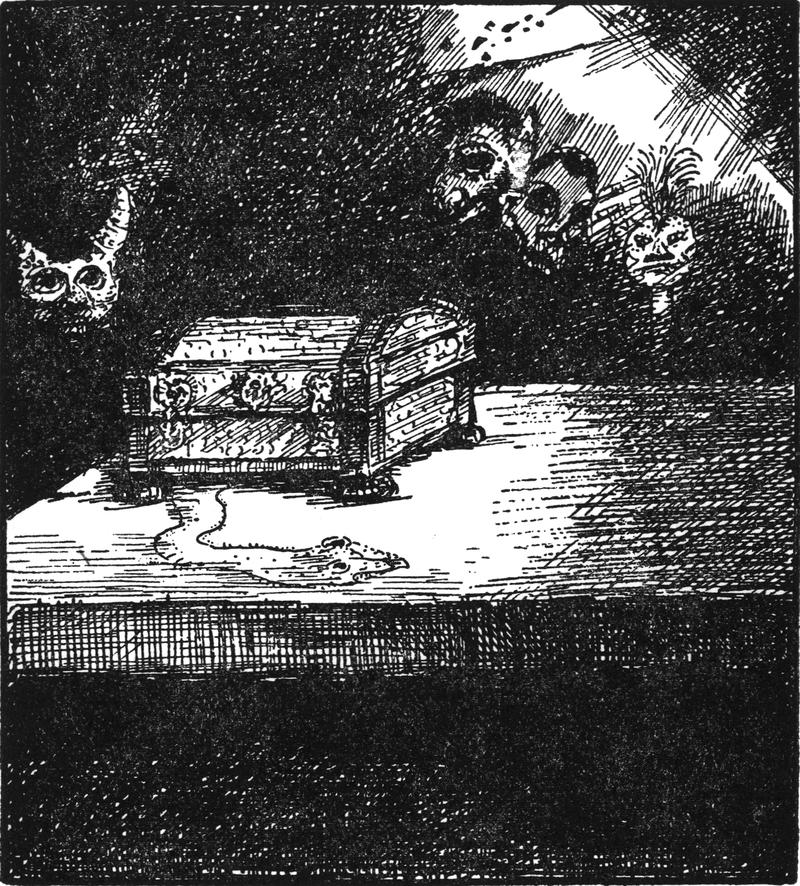 Truhe und Bronzestatuen --   Antiquitäten aus der Traumstadt