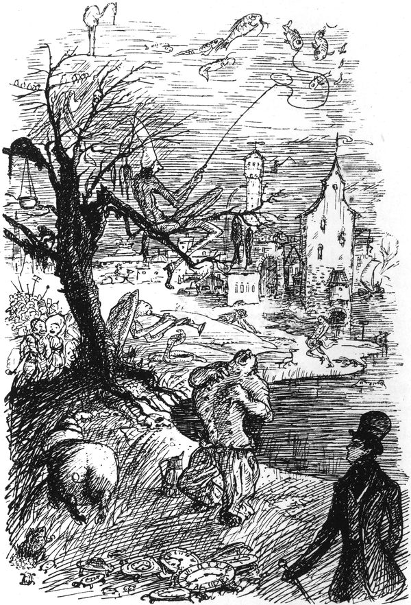 Die Traumgebilde des   Erzählers