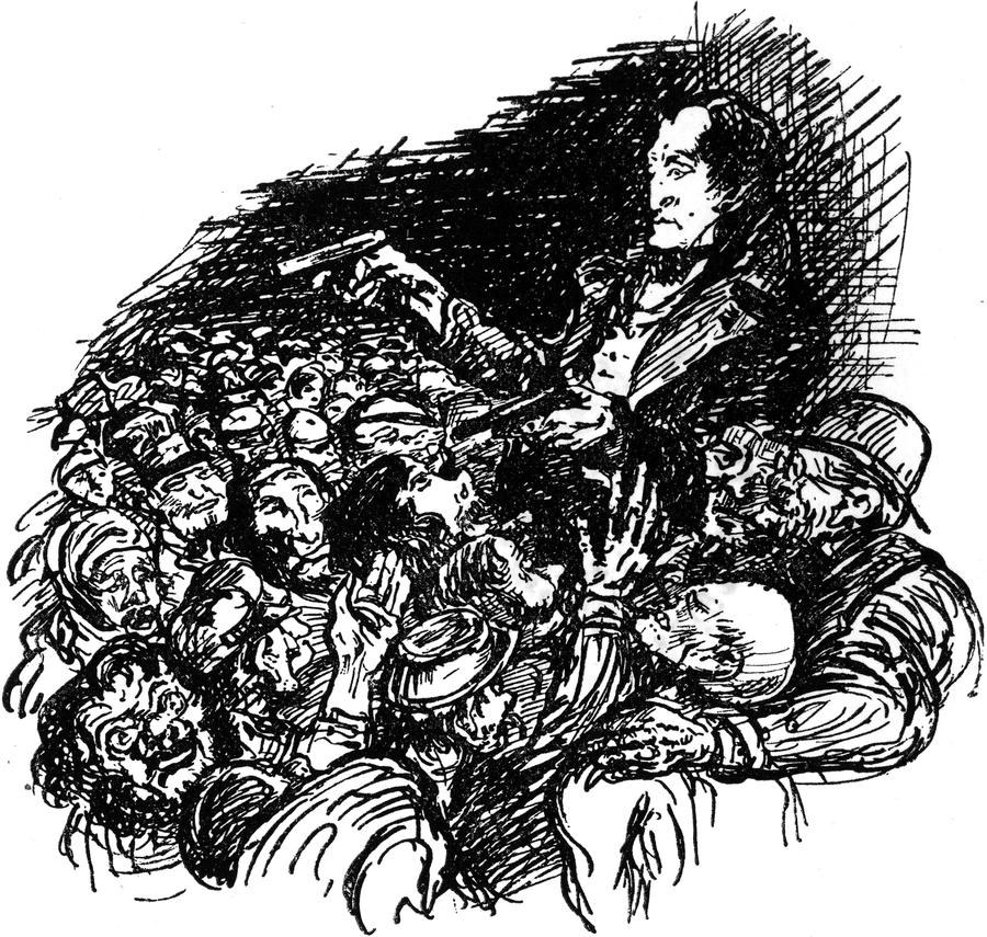 Der Amerikaner verteidigt   sich mit der Waffe