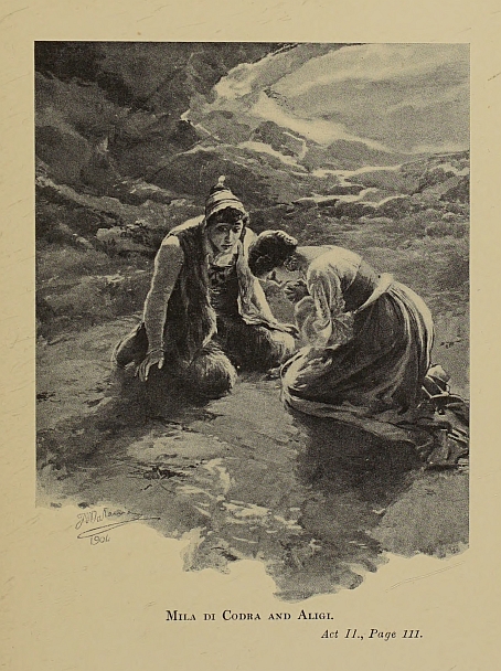 MILA DI CODRA AND ALIGI. <i>Act II.</i>