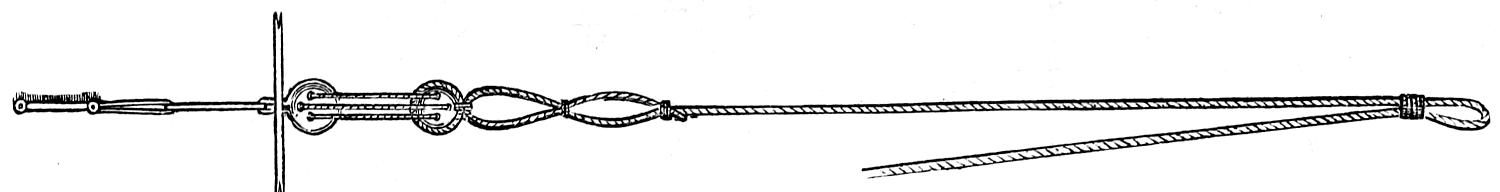 Standing after-backstay