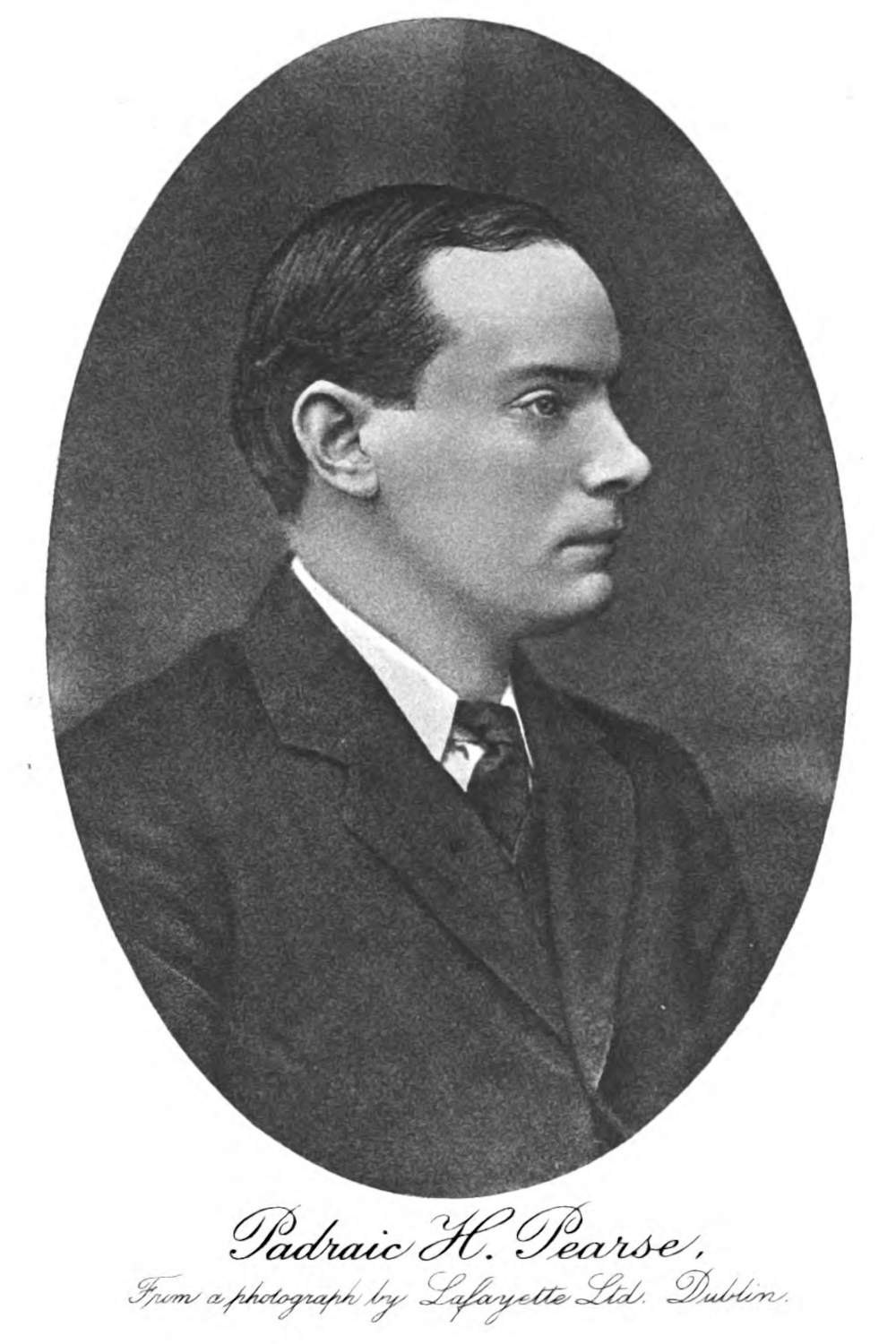 Padraic H. Pearse, From a photograph by Lafayette Ltd. Dublin