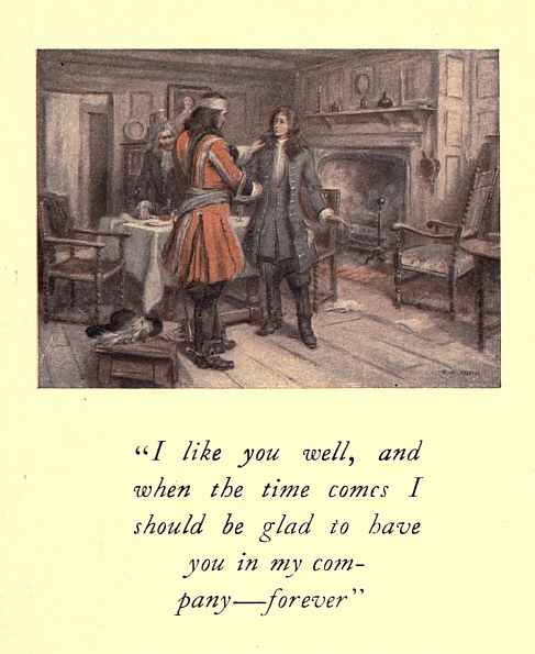 "I like you well, and...