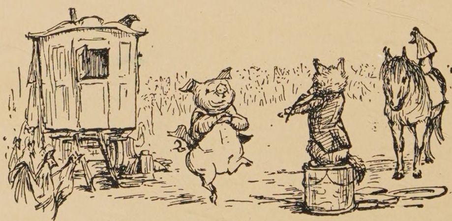 Paddy pig danced a jig.