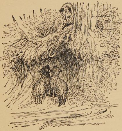 The bank above their heads.