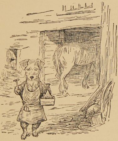 Mare Maggret is at the smithy.