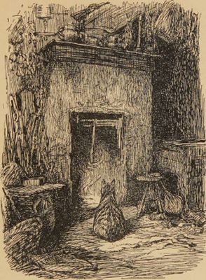 Mary Ellen arose from the hearth.